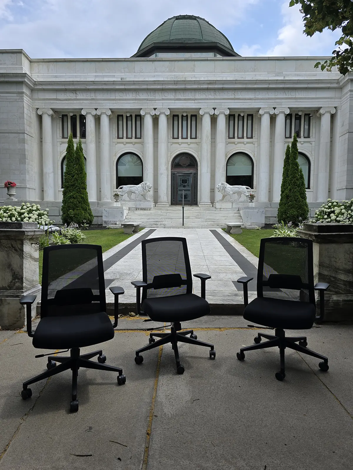 Flower Memorial Library project photo 4